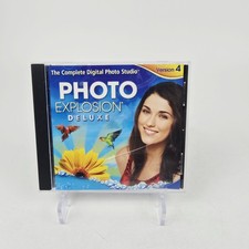 Photo Explosion Deluxe Version 2.0 Nova Development PC CD-ROM 4 CD Set Software picture