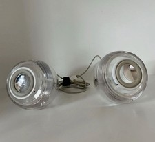 Apple Pro M6531 Clear Wired Speaker Pair Harmon Kardon Untested For iMac Vintage picture