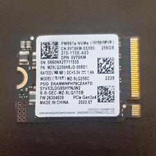 Samsung PM991a NVMe 256GB M.2 2230 PCIe Gen3x4  SSD 99% Lifespan Remaining picture