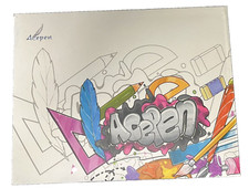 NEW Acepen AP604B Graphic Drawing Tablet 6” X 4” Drawing Area Wireless Pen picture