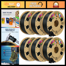 6KG Easy PLA 1.75mm 3D Printer Filament Bundle - High Quality, Easy to Print picture