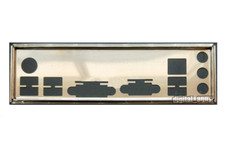 OEM I/O Shield For MSI B250M-F B150M-ICAFE D3  Motherboard Backplate IO picture