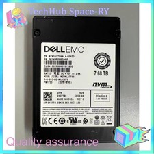 Samsung DELL PM1733 7.68TB SSD U.2 NVME PCIE MZ-WLJ7T60 MZWLJ7T6HALA-00AD3 picture