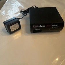 Belkin Omni Cube 2-Port KVM Switch PS2 VGA Port  OmniCube F1D092 AC Adapter picture