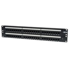Tripp Lite 48-Port 2U Rackmount Cat6 110 Patch Panel 568B, RJ45 picture