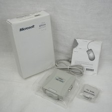 Vintage 1990's Microsoft Compact Cable Mouse Switch Computer Accessory No. 65124 picture