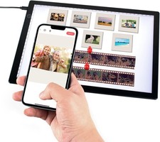 Slide Viewer Magnetic Light Box for Photo Slide and Film Negative Scanning, U... picture