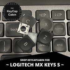 Logitech MX Keys S Keyboard ~ Replacement Key & Switch Part ~ Graphite picture