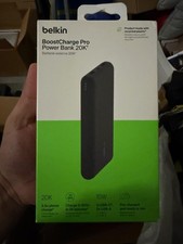 Belkin USB C Portable Charger 20000mAh, 20K Power 20,000 - 15 Watts, Black  picture