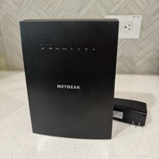 NETGEAR Nighthawk X6S AC3000 Tri-Band WiFi Range Extender Black USB Ethernet picture