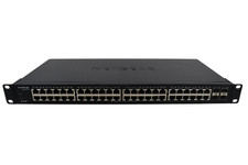 Netgear GS348T 48-Port Gigabit Smart Managed Pro Switch 4x SFP Non-PoE Tested picture