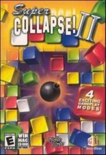 Super Collapse II 2 PC MAC CD match colored squares color popping arcade game picture