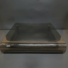 Vintage IBM Acrylic Riser stand Smoke Plexiglass Monitor Printer 1980s MK1 picture