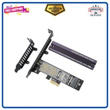 ELUTENG M.2 NVMe PCIe Adapter with Aluminum Heatsink Low Profile Bracket picture