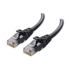 Cable Matters 10Gbps Snagless Cat 6 Ethernet Cable, 25ft, Black picture