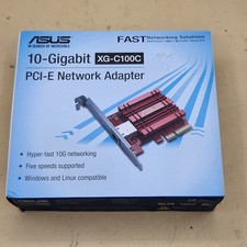 ASUS XG-C100C 10Gbps PCIe Network Adapter Card, 1-Port RJ-45 IEEE 802.3an picture