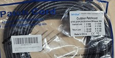 Jeirdus 65Ft 20Meters Outdoor Patchcord ST/PC-ST/PC 9/125 4.0mm SM 4core See Pic picture