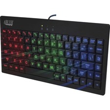 Adesso 3-Color Illuminated Mini Keyboard picture