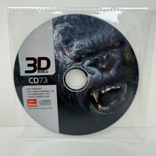 3D World Magazine CD73 Future plc 2005 DX Studio MotionBuilder 7 Kong Vintage picture