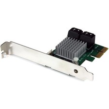StarTech 4 Port PCI Express 2.0 SATA III 6Gbps RAID Controller Card with picture