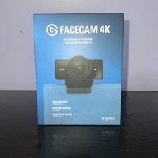 Elgato Facecam 4K, 60 FPS Webcam with DSLR-Like Quality picture