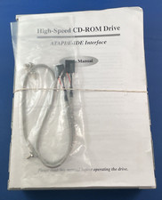USED VINTAGE Beige EPO Tech 52X CD-ROM Drive IDE CR-852E - Untested picture
