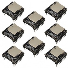 8PCS Mini MP3 Player Module Audio Voice Music Module 16P Support TF Card Comp... picture