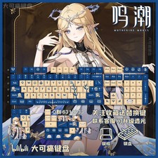 Wuthering Waves Cartethyia Wireless Bluetooth Mechanical Keyboard Keycap Gifts picture