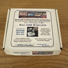 AfterTheMac MacWireless USB 802.11g/b WiFi Adapter Vintage Apple Mac G3 G4 G5 picture