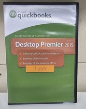 Quick  Books Premier 2015 Desktop -  No Subscription - Media Tested picture