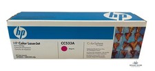 NEW - Genuine HP Color LaserJet CC533A Magenta Toner Cartridge picture