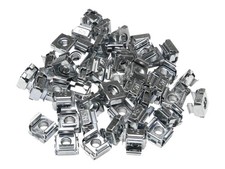 StarTechcom 50 Pkg M5 Cage Nuts for Server Rack Rack Accessories CABCAGENUTS picture