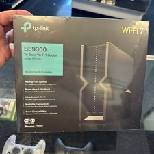 TP-Link Archer BE9300 Tri-Band WiFi 7 Router 9.2Gbps 2.5G NEW SEALED pi picture