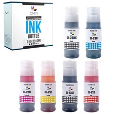 CMYi 6-Pack Compatible GI-23 Ink Bottles Combo fits Canon PIXMA G620 picture