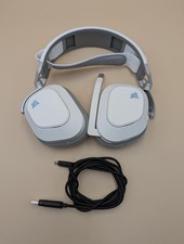 Corsair HS80 RGB Wireless PC PS5 PS4 Mac Gaming Headset – White picture