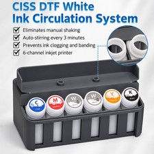 OFFNOVA DTF CISS White Ink Circulation System ET-8550 L805 XP-15000 Open Box picture