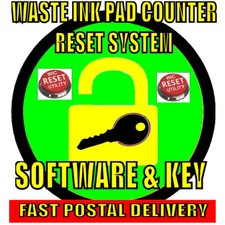 WIC Software & KEY Reset Waste Ink Pad Error for EPSON CANON Printers on CD-ROM picture