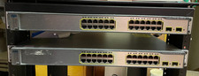 2x Cisco Catalyst  24 Port PoE Gigabit Switch Stackable 1 picture