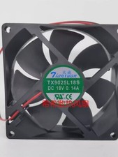 1PCS TX9025L18S DC18V 0.14A 9CM 2-Wire Silent Cooling Fan picture