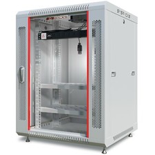 15U Wall Mount Server Rack Network Cabinet Data AV 24-inch Depth Locking GREY picture