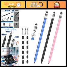 3-in-1 High Precision Stylus Pen for Touchscreen Devices, Metal Barrel, Fine Tip picture