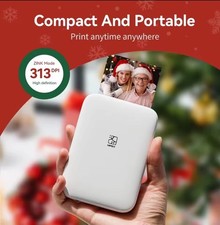HPRT HeyPhoto MT53 Portable ZINK Color Digital Photo Printer w/ Bluetooth picture