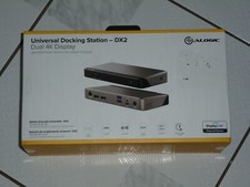 ALOGIC DX2 Dual 4K Display Universal Docking Station for PC/Mac - New In Box picture