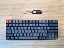 Keychron K2 Wireless Mechanical Keyboard K2A3 White Backlight Brown Switch Box picture