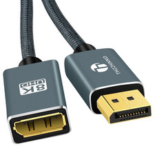 Displayport Extension Cable 1.6FT, Displayport 8K Male to Female Cable, DP To... picture