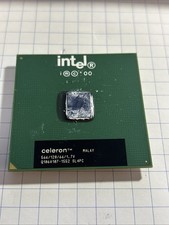 Intel Celeron 566MHz CPU SL4PC 128/66 1.7V FC-PGA Socket 370 Retro picture