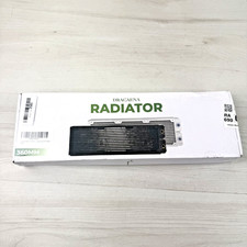 Dracaena.io 360mm Copper Water Cooling Radiator, 29mm, 2 G1/4 Ports, White picture