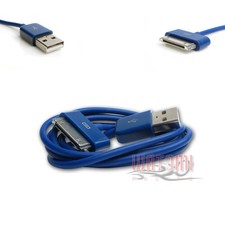 50X 3FT USB 30PIN BLUE CABLE DATA CHARGER FOR GALAXY TAB 7.0 PLUS 8.9 10.1 picture