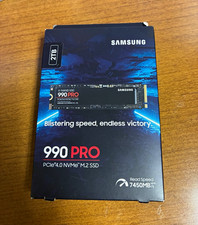 Samsung 990 PRO 2TB PCIe 4.0 NVMe M.2 Internal SSD MZ-V9P2T0B/AM picture