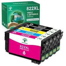 5x 822XL T882XL Ink Cartridge Compatible For Epson WorkForce Pro WF-3820 WF-48 picture